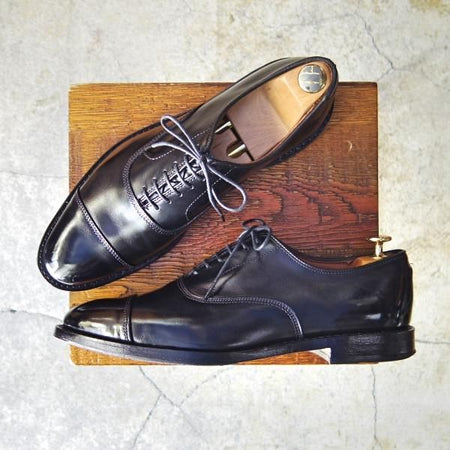 極上★(米)アレンエドモンズ 8D【定価￥75,900-★パークアベニュー/Park Avenue】ストレートチップ/カーフ/黒/ALLEN EDMONDS★f100