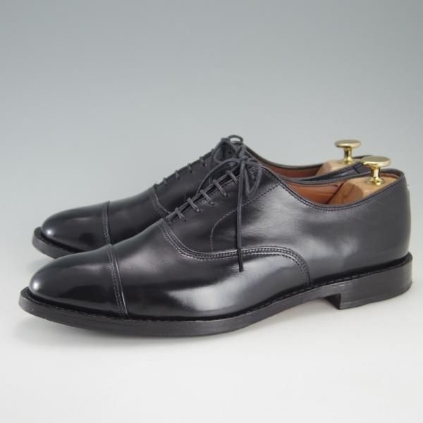 極上★(米)アレンエドモンズ 8D【定価￥75,900-★パークアベニュー/Park Avenue】ストレートチップ/カーフ/黒/ALLEN EDMONDS★f100
