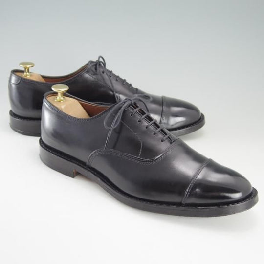 極上★(米)アレンエドモンズ 8D【定価￥75,900-★パークアベニュー/Park Avenue】ストレートチップ/カーフ/黒/ALLEN EDMONDS★f100