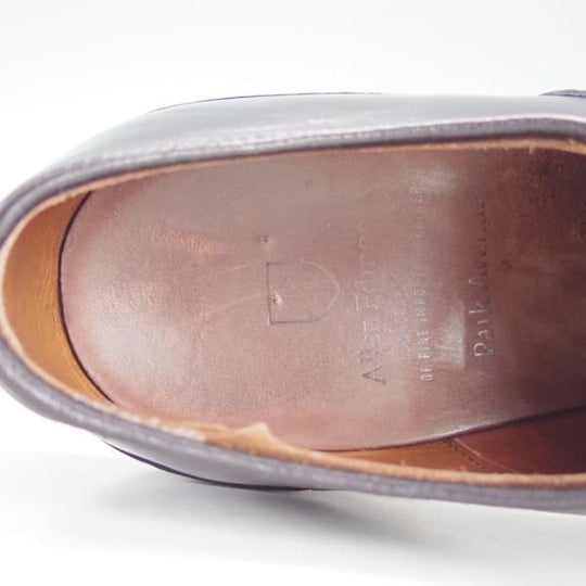 極上★(米)アレンエドモンズ 8D【定価￥75,900-★パークアベニュー/Park Avenue】ストレートチップ/カーフ/黒/ALLEN EDMONDS★f100