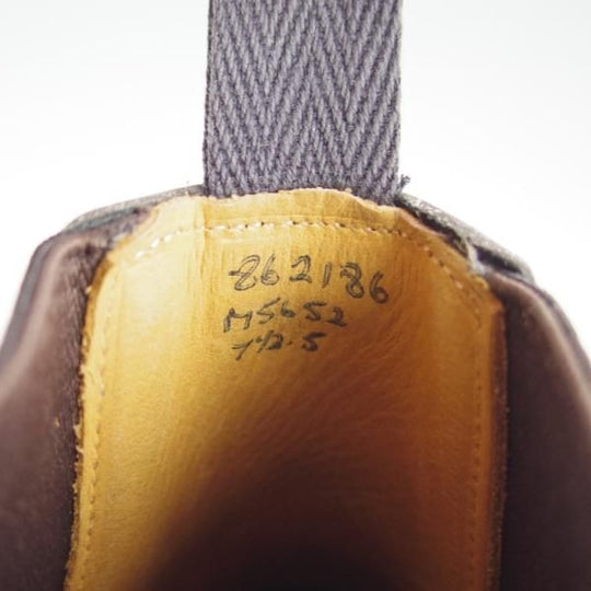 極上★トリッカーズ SIZE 7.5【貴重★ドレスライン/サイドゴアブーツ/M5652】チェルシーブーツ/カーフ/黒/メンズ/Tricker's★f103