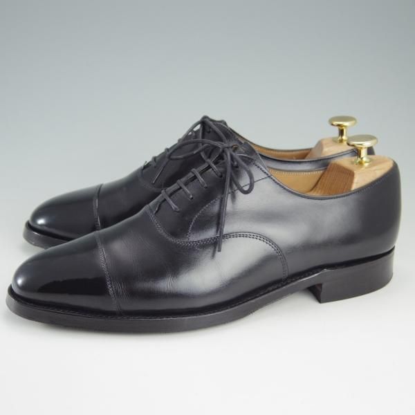 極上★(英)チーニー 7.5E【★ロイドフットウェア別注/Lloyd Footwear】Mシリーズ/89ラスト/ストレートチップ/カーフ/黒/CHEANEY★f107