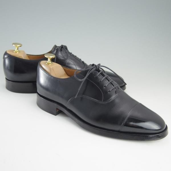 極上★(英)チーニー 7.5E【★ロイドフットウェア別注/Lloyd Footwear】Mシリーズ/89ラスト/ストレートチップ/カーフ/黒/CHEANEY★f107