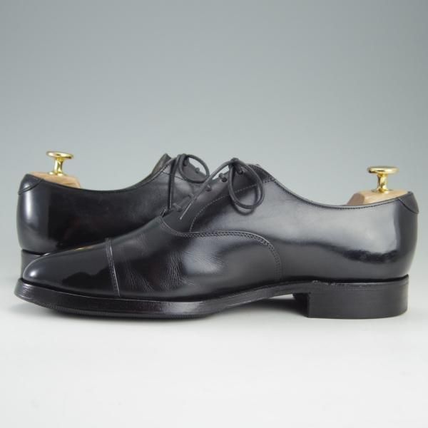 極上★(英)チーニー 7.5E【★ロイドフットウェア別注/Lloyd Footwear】Mシリーズ/89ラスト/ストレートチップ/カーフ/黒/CHEANEY★f107