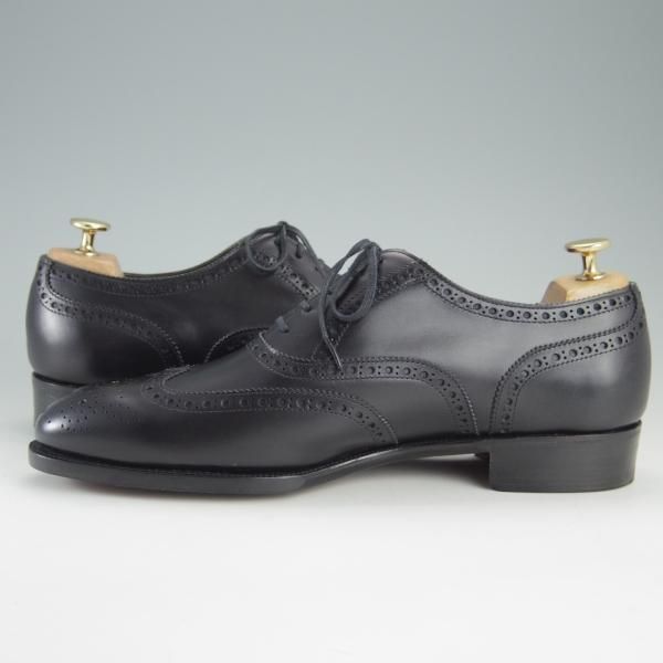 【極美品】FOSTER &SON BURFORD ローファー 6E フォスター&サン 6E【コインローファー/BURFORD/スエード/濃茶