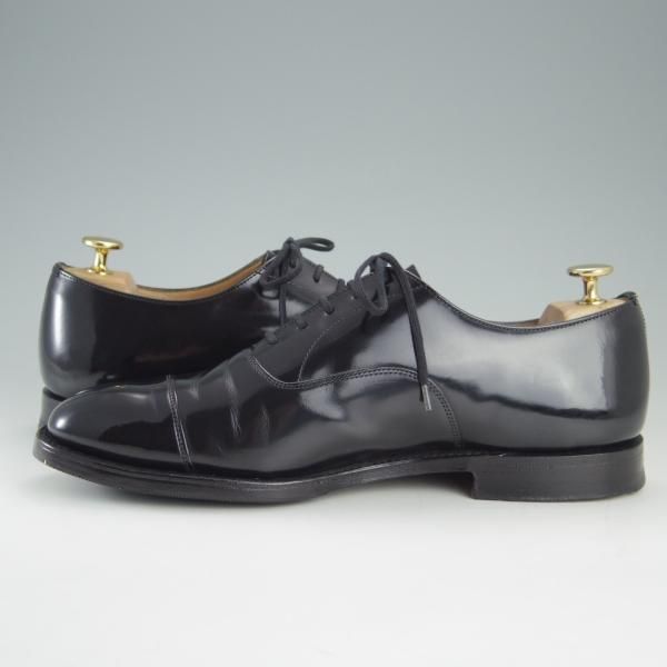 極上★チャーチ 80F/UK8【貴重★73ラスト/ブックバインダーカーフ/コンサル同仕様】4都市ロゴ過渡期/BALMORAL/黒/Church's★f110