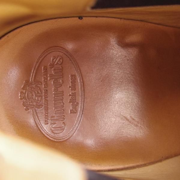 美品★チャーチ メンズUK6.5程度(レディース27cm)【貴重★ワックススエード仕様/EMMIE】サイドゴアブーツ/灰/Church's★f111