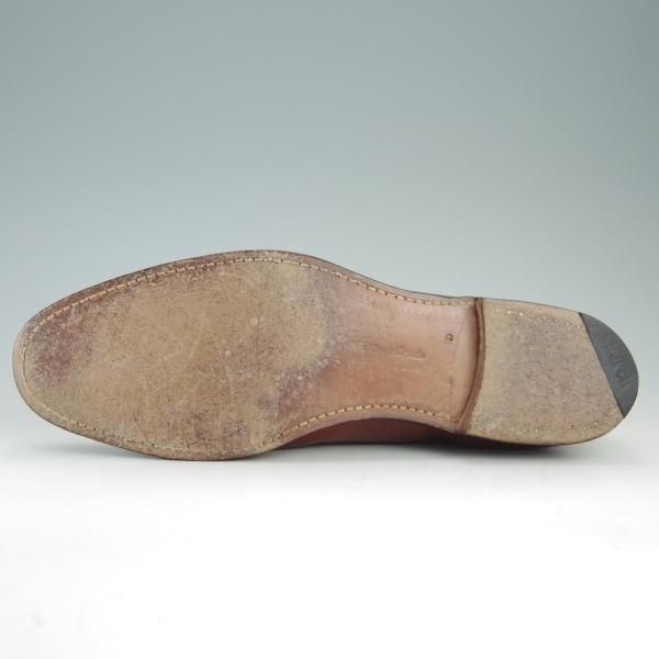 極上★チャーチ UK11程度/115D【旧チャーチ★CONSUL/コンサル/73ラスト】3都市ロゴ/ストレートチップ/カーフ/茶/Church's★f112