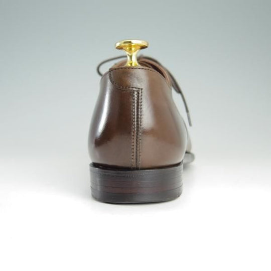 極上★クロケット&ジョーンズ 6D【定価￥96,120-★ハンドグレードライン/WILTON】ストレートチップ/カーフ/茶/Crockett&Jones★f113