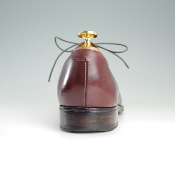 極上★クロケット&ジョーンズ 6.5E【★(英)ポールセンスコーン別注/Poulsen Skone】パンチドキャップトゥ/カーフ/Crockett&Jones★f114