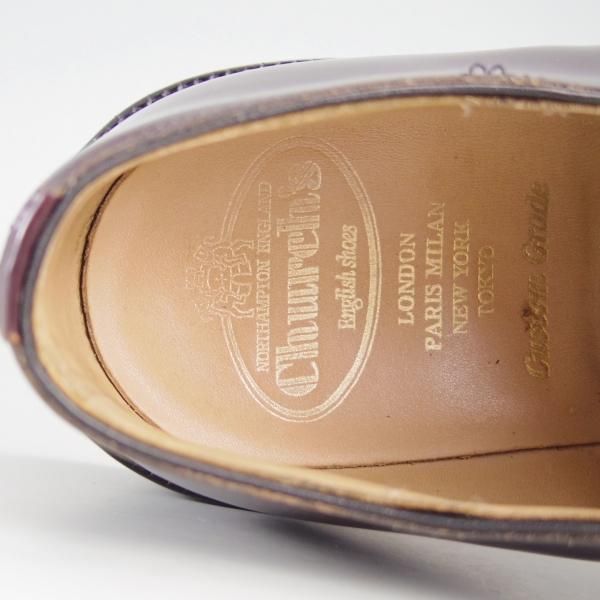 極上★チャーチ 60G/UK6【モデル定価￥103,400-★シャノン/SHANNON】103ラスト/5都市ロゴ/ポリッシュドバインダーカーフ/Church's★f119