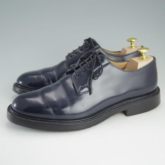 極上★チャーチ 65F/UK6.5【モデル定価￥103,400-★シャノン/SHANNON】103ラスト/ポリッシュドバインダーカーフ/紺/Church's★f120