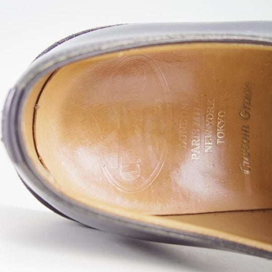 極上★チャーチ 65F/UK6.5【モデル定価￥103,400-★シャノン/SHANNON】103ラスト/ポリッシュドバインダーカーフ/紺/Church's★f120