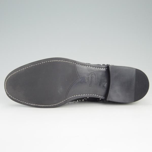 極上★チャーチ(レディース) SIZE 38.5【定価￥105,600-★BURWOOD MET/スタッズ】バーウッド/フルブローグ/黒/Church's★f121
