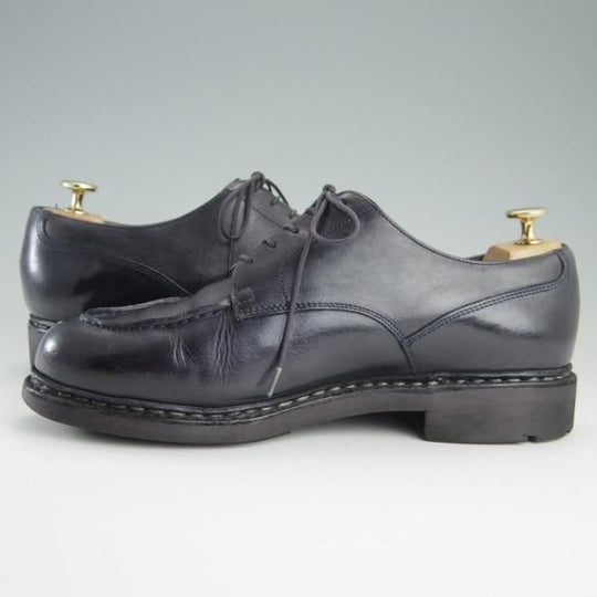 極上★パラブーツ SIZE 8【定価￥71,500-★シャンボード/CHAMBORD】TEXソール/リスレザー/NUIT/紺/Uチップ/Paraboot★f122