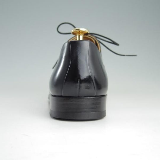 極美品★(スペイン製)マグナーニ SIZE 39【★ボロネーゼ製法/ストレートチップ】9967/カーフ/黒/メンズ/MAGNANNI★f128