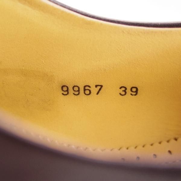 極美品★(スペイン製)マグナーニ SIZE 39【★ボロネーゼ製法/ストレートチップ】9967/カーフ/黒/メンズ/MAGNANNI★f128