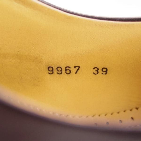 極美品★(スペイン製)マグナーニ SIZE 39【★ボロネーゼ製法/ストレートチップ】9967/カーフ/黒/メンズ/MAGNANNI★f128