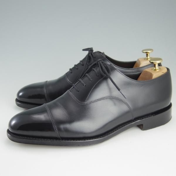 極上★(英)Loake/ローク 7.5F【★ALDWYCH/オールドウィッチ】ストレートチップ/カーフ/黒/メンズ★f134