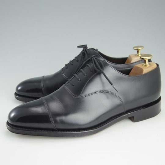 極上★(英)Loake/ローク 7.5F【★ALDWYCH/オールドウィッチ】ストレートチップ/カーフ/黒/メンズ★f134