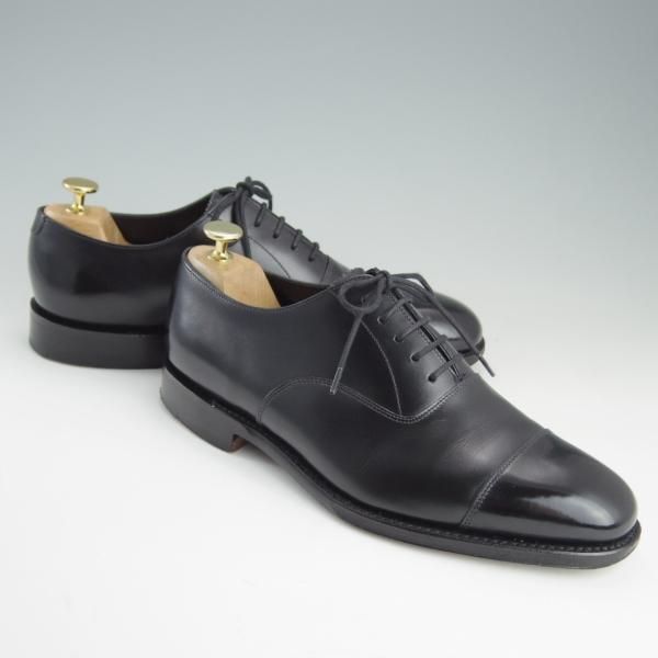 極上★(英)Loake/ローク 7.5F【★ALDWYCH/オールドウィッチ】ストレートチップ/カーフ/黒/メンズ★f134