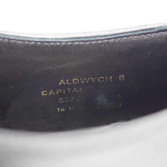 極上★(英)Loake/ローク 7.5F【★ALDWYCH/オールドウィッチ】ストレートチップ/カーフ/黒/メンズ★f134