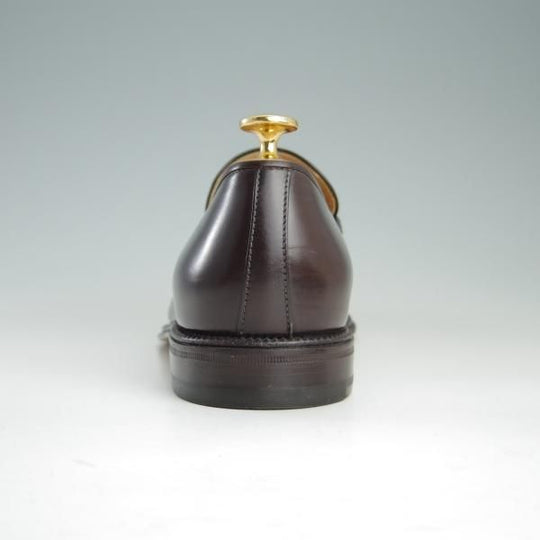 新品★(伊)タニノクリスチー SIZE 6.5【デッドストック品★2段コバ仕様/ビットローファー】128282/カーフ/濃茶/TANINO CRISCI★f138