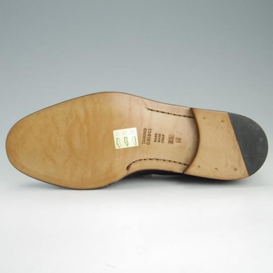 新品★(伊)タニノクリスチー SIZE 6.5【デッドストック品★2段コバ仕様/ビットローファー】128282/カーフ/濃茶/TANINO CRISCI★f138