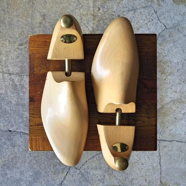 極上★クロケット&ジョーンズ SIZE 10【★純正シューツリー/631】木製シューキーパー/メンズ/Crockett&Jones★f145