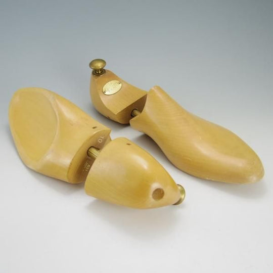 極上★クロケット&ジョーンズ SIZE 10【★純正シューツリー/631】木製シューキーパー/メンズ/Crockett&Jones★f145