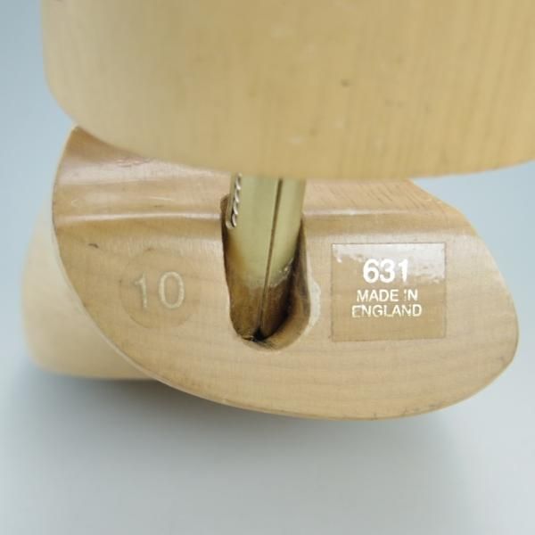極上★クロケット&ジョーンズ SIZE 10【★純正シューツリー/631】木製シューキーパー/メンズ/Crockett&Jones★f145