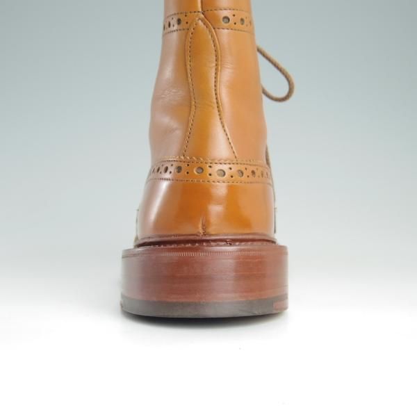 美品★トリッカーズ SIZE 6.5【定価￥88,000-★MALTON/モールトン】M2508/カントリーブーツ/カーフ/茶/メンズ/Tricker's★f150