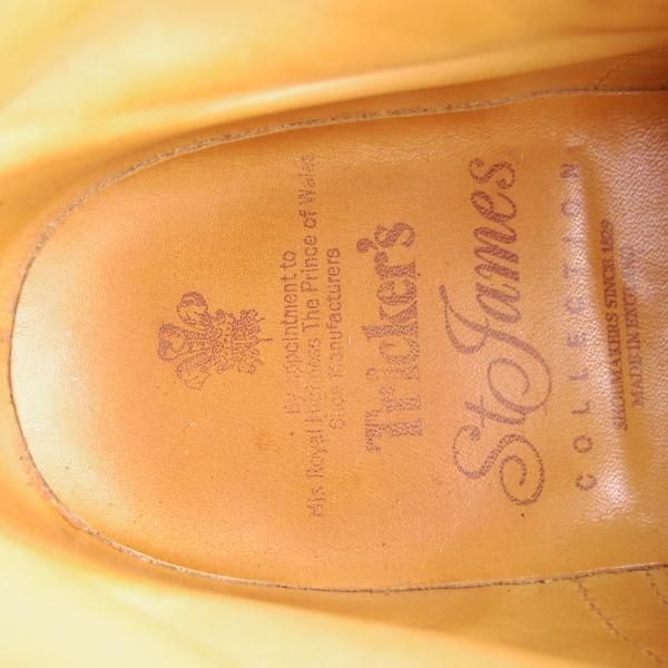 美品★トリッカーズ SIZE 6.5【定価￥88,000-★MALTON/モールトン】M2508/カントリーブーツ/カーフ/茶/メンズ/Tricker's★f150