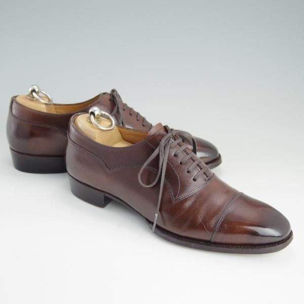 極上★Oriental/オリエンタル SIZE 5.5【定価￥59,400-★ベベルドグッドイヤー/ストレートチップ】6106F/カーフ/濃茶/メンズ★f151