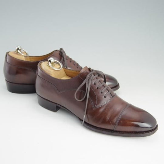 極上★Oriental/オリエンタル SIZE 5.5【定価￥59,400-★ベベルドグッドイヤー/ストレートチップ】6106F/カーフ/濃茶/メンズ★f151