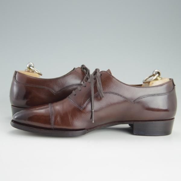 極上★Oriental/オリエンタル SIZE 5.5【定価￥59,400-★ベベルドグッドイヤー/ストレートチップ】6106F/カーフ/濃茶/メンズ★f151