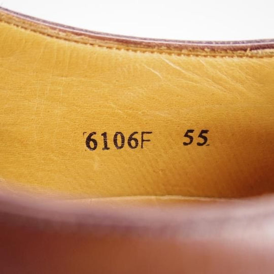 極上★Oriental/オリエンタル SIZE 5.5【定価￥59,400-★ベベルドグッドイヤー/ストレートチップ】6106F/カーフ/濃茶/メンズ★f151