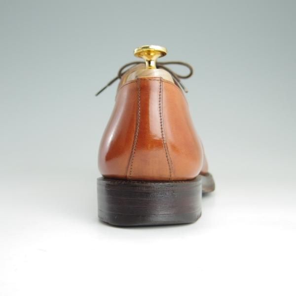 極上★クロケット&ジョーンズ UK6.5/US7E【★ブルックスブラザーズ別注/Peal&co】324ラスト/ストレートチップ/カーフ/Crockett&Jones★f153