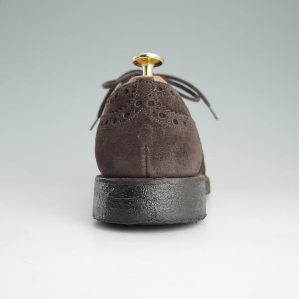 極上★チャーチ 60F/UK6【定価￥86,900-★FAIRFIELD/81ラスト】フェアフィールド/フルブローグ/スエード/濃茶/メンズ/Church's★f155