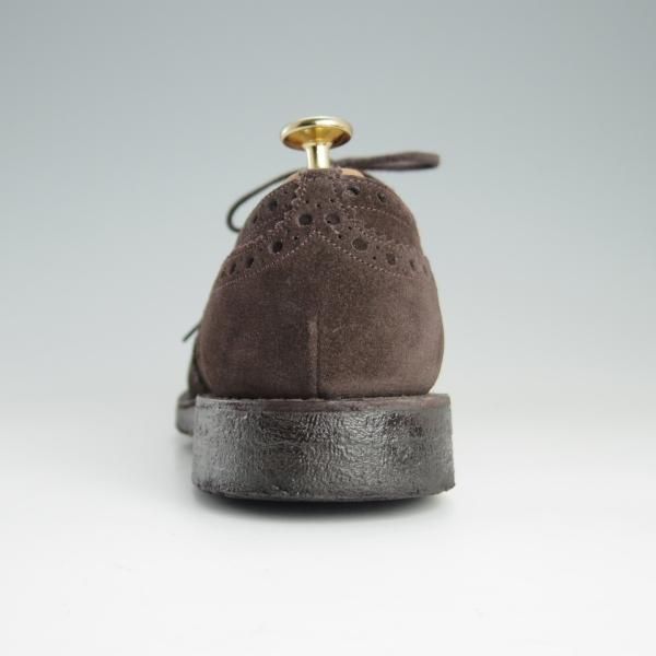 極上★チャーチ 60F/UK6【定価￥86,900-★FAIRFIELD/81ラスト】フェアフィールド/フルブローグ/スエード/濃茶/メンズ/Church's★f155