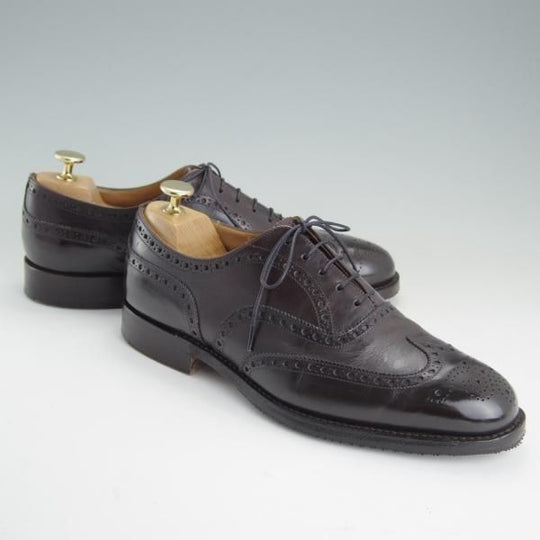 極上★チャーチ 60F/UK6【定価￥96,800-★チェットウィンド/CHETWYND】173ラスト/フルブローグ/カーフ/濃茶/メンズ/Church's★f157