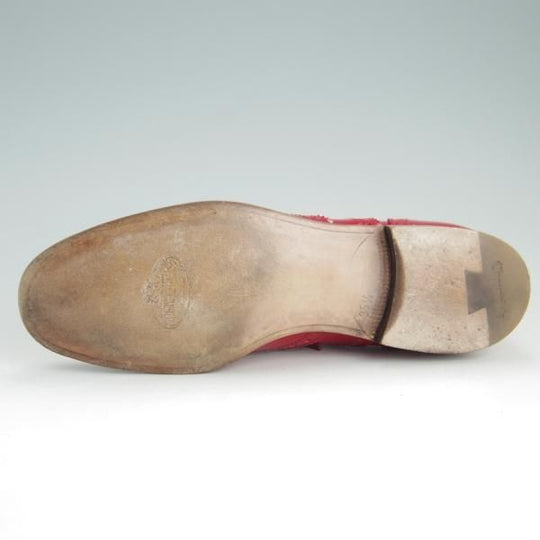 ★チャーチ(レディース) SIZE 35.5【貴重★バーウッド/BURWOOD 3W/RED】フルブローグ/パテントレザー/エナメル/Church's★f158