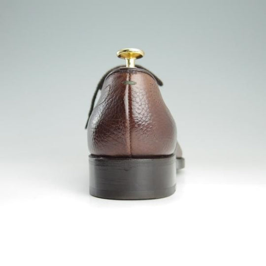 極上★(伊)LIDFORT/リドフォルト SIZE 7【定価￥108,000-★バッファロー(水牛)革ソール仕様】濃茶/World Footwear Gallery★f160