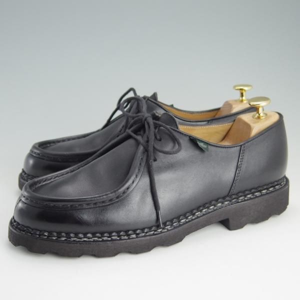 美品 パラブーツ ミカエル 41 黒 Paraboot ミカエル カフェ 41 Paraboot（パラブーツ）MICHAEL
