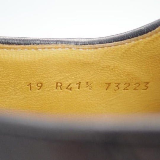 極美品★パラブーツ SIZE 41.5【定価￥71,500-★ミカエル/MICHAEL】チロリアンシューズ/リスレザー/NOIR/黒/メンズ/Paraboot★f161