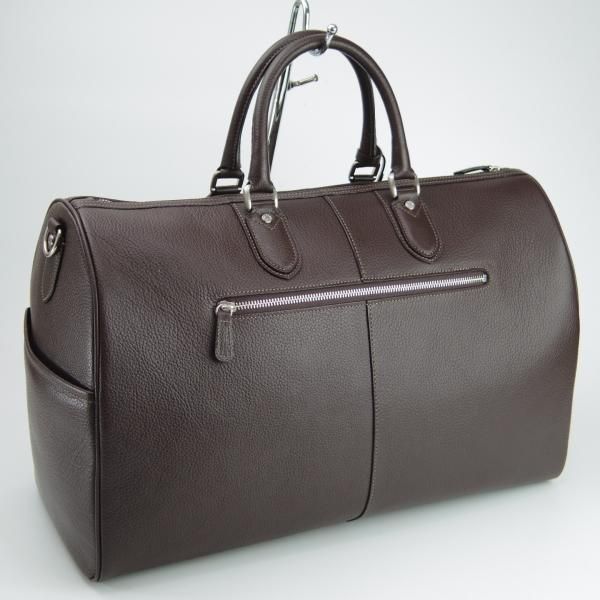 【DAKS】ENGLAND 上質牛革 オールレザー ボストンバッグ 美品☆(英)ダックス/DAKS【☆レザー/ボストンバッグ】メンズ