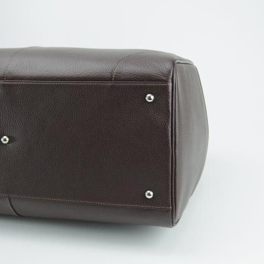 美品★(英)ダックス/DAKS【★レザー/ボストンバッグ】メンズ/ビジネス/バッグ/濃茶/革/鞄★N5612