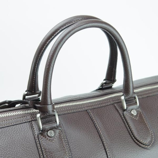 美品★(英)ダックス/DAKS【★レザー/ボストンバッグ】メンズ/ビジネス/バッグ/濃茶/革/鞄★N5612