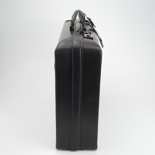 極上★(英)ダンヒル/dunhill【イタリア製★レザー/アタッシュケース】メンズ/ビジネス/バッグ/ブリーフケース/黒★N5613