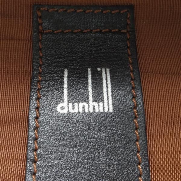 【美品】Dunhill　ダンヒル　アタッシュケース　レザー　革　ビジネス　ロゴ DUNHILL ロゴ レザー ビジネスバッグ ショルダーバッグ ブラック